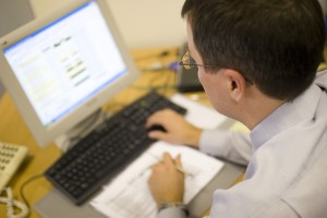 Westfield Eye Doctors recommend taking a break from staring at screens to avoid eye strain